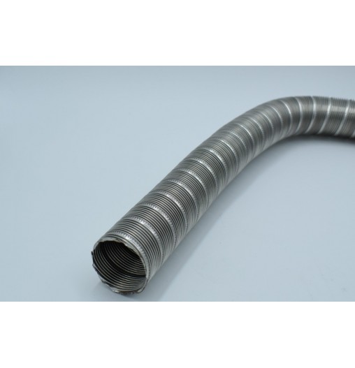 P38-022 EXHAUST HOSE, 38 MM, STAINLESS STEEL