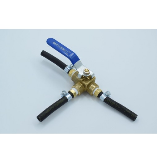 PM-017 FUEL 3-WAY BALL VALVE